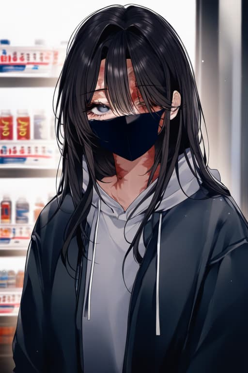 Serena Winters - Seorang vtuber penyendiri dengan wajah yang rusak, menyembunyikan bekas lukanya di balik topeng, men