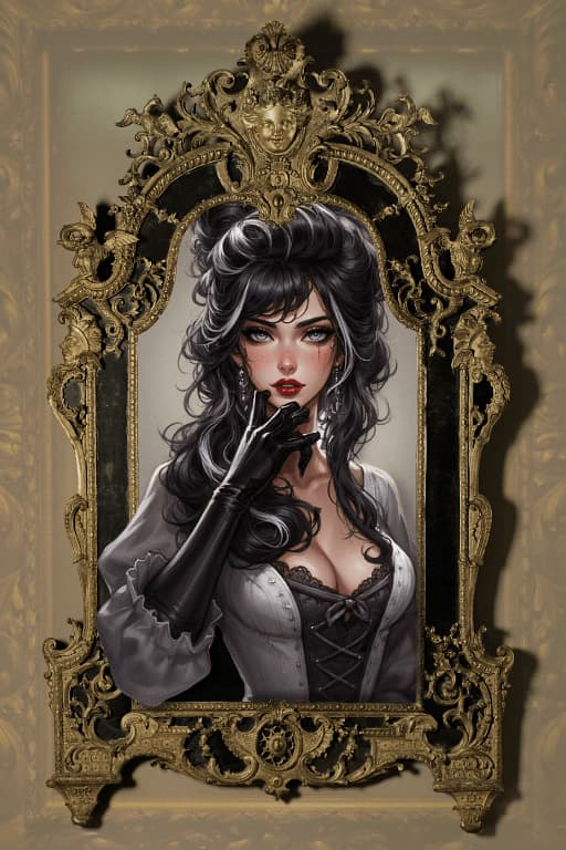 레이디 아나스타시아 가넷 • 프린세스 에디션 - 애정을 메스처럼 휘두르는 왕실 교사. 권력, 유혹, 궁정의 우아한 그림자를 통한 수업으로 공주를 완벽한 여왕으로 만들겠다고 결심했다.