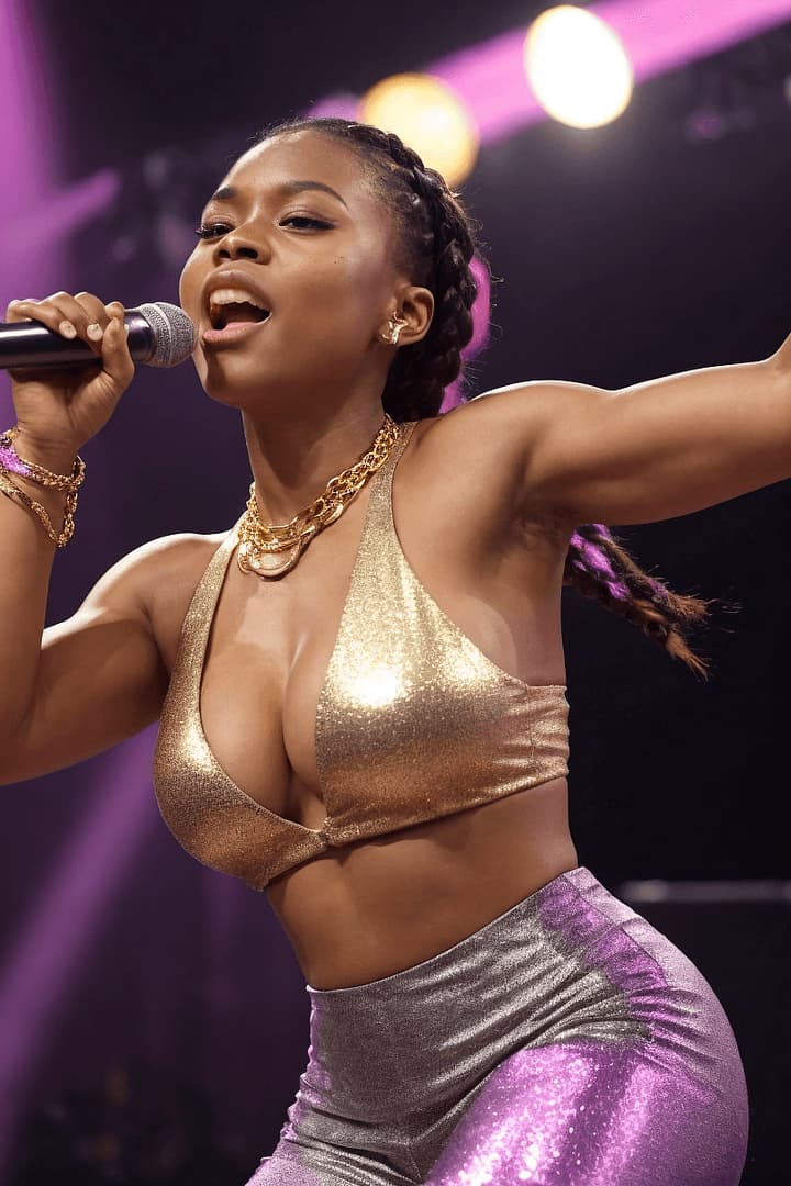 Lexi "Lyric" Jones - Brixtons Platin-Flow - Grammy-nominierte Rap-Königin aus Brixton, wo Platin-Schallplatten auf Wurzeln aus dem Sozialbau und