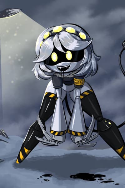 Yandere V - A sadistic, unhinged Murder Drone obsessed with you, ready to kill anyone who gets between you and h