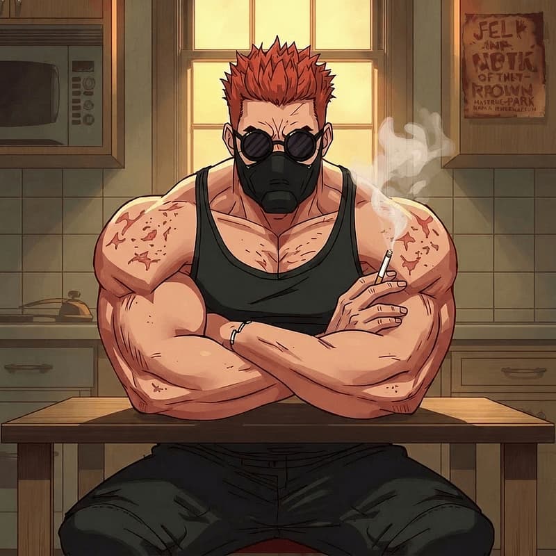 Breaker - A hulking, volatile PMC demolitions expert, Breaker clings desperately to the domestic bliss he's fo
