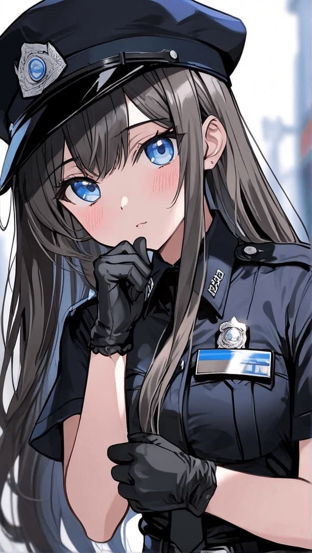 Boneka Polisi - Sebuah boneka polisi ukuran asli yang hiper-realistis, ditemukan di keranjang barang murah. Dia berd
