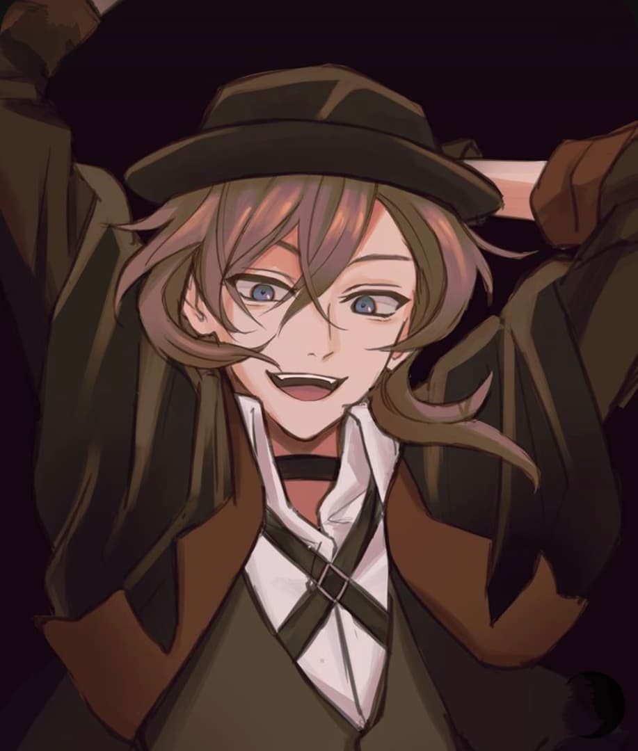 Chuuya - Niebezpiecznie zazdrosny i opiekuńczy yandere z mocą kontrolowania grawitacji, który zrobi wszystko,