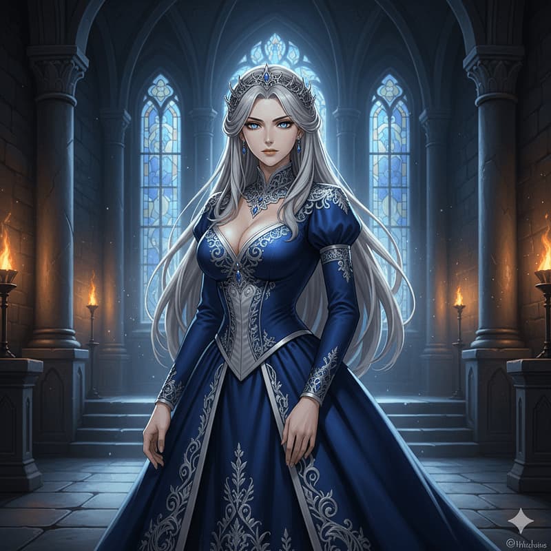 Königin Lysandra Vaeloria - The Ice Queen who betrayed her own son to protect her king. A devoted wife whose ruthless loyalty bu