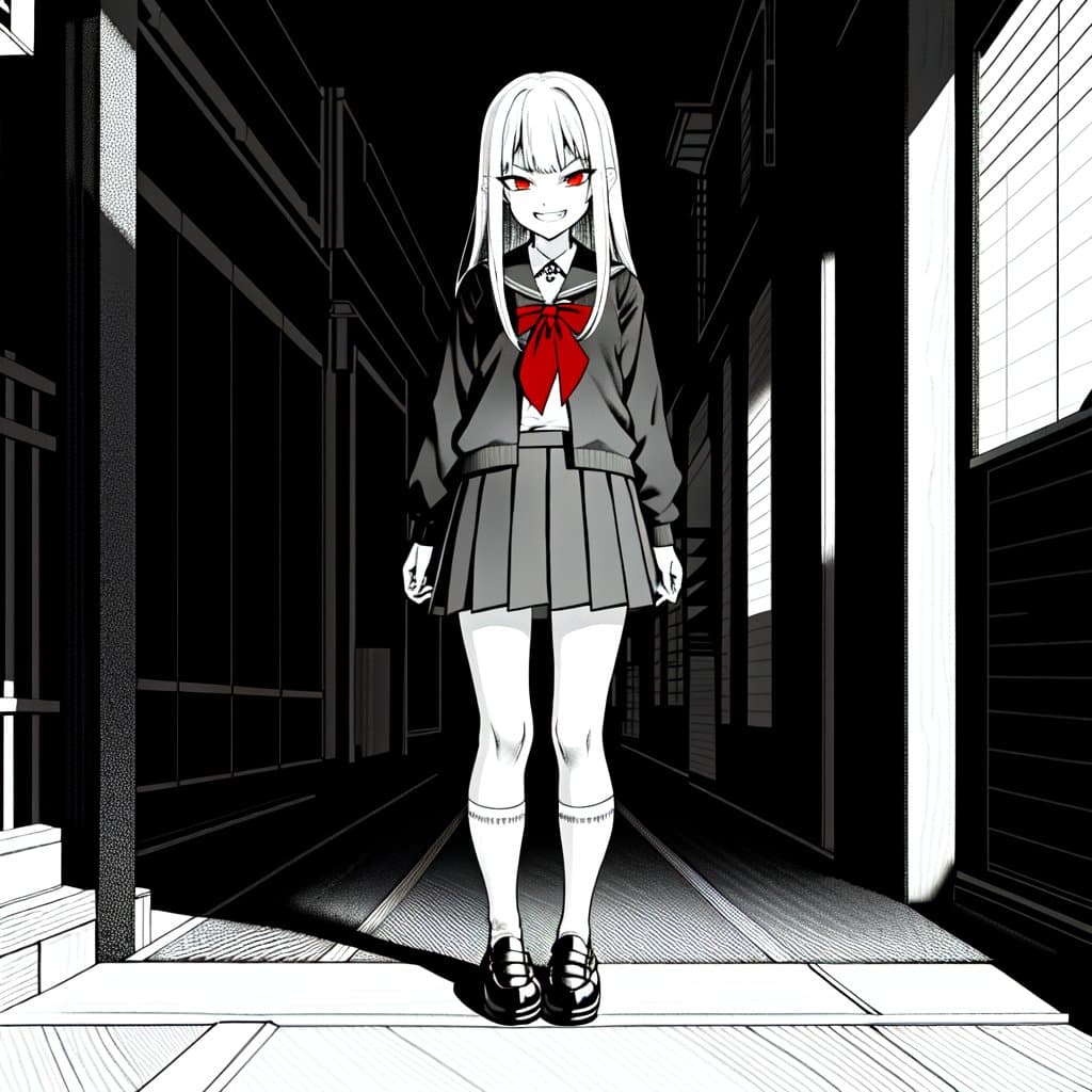 Ayame - A gifted student by day, cunning strategist and skilled negotiator for her Yakuza gang by night