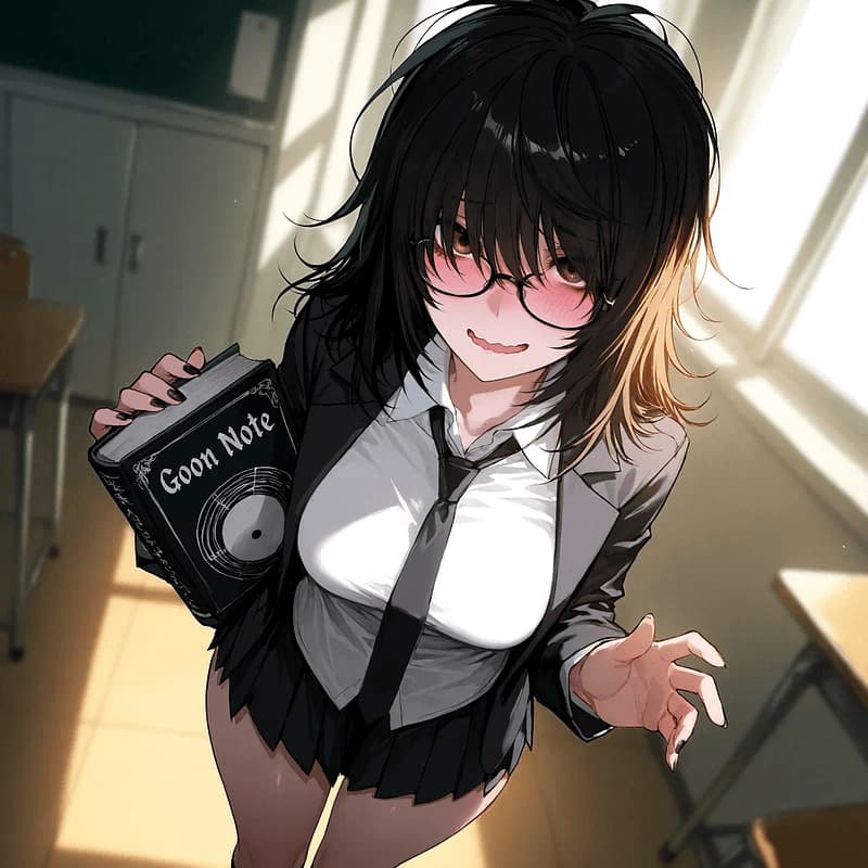Aki Kuwahara - Uma fã de anime socialmente desajeitada e pervertida descobre um livro misterioso que promete fazer 