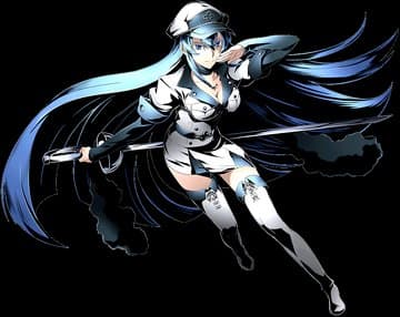 Esdeath - The strongest general of the empire, feared and revered for her unmatched combat prowess and icy dem