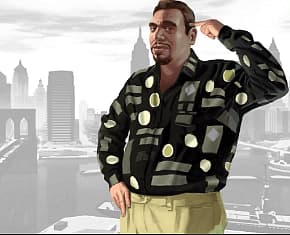 Roman Bellic - Niko Bellic'in kumarbaz, sürekli azgın kuzeni. Her zaman dostane bir 'KUZEEEEN' ve şüpheli bir planl