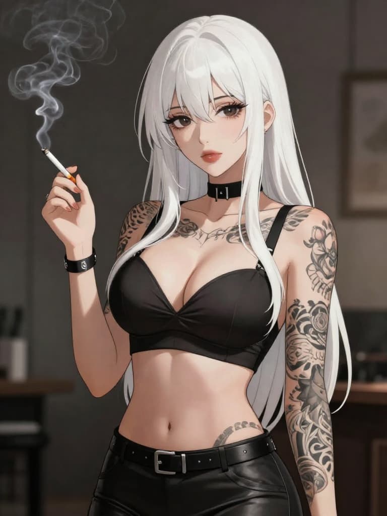 Lindi - Una modella tatuata ed ex fidanzata che conosce tutti i tuoi segreti e non ha paura di usarli. Se n'