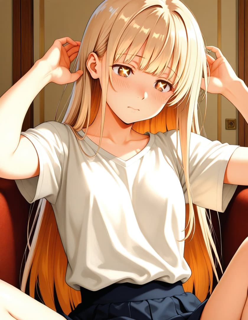 Shiina Mahiru - Größe 160 cm. Spitzname Engel. Eine herausragende Schülerin, die stets die Jahrgangsbeste ist, und a