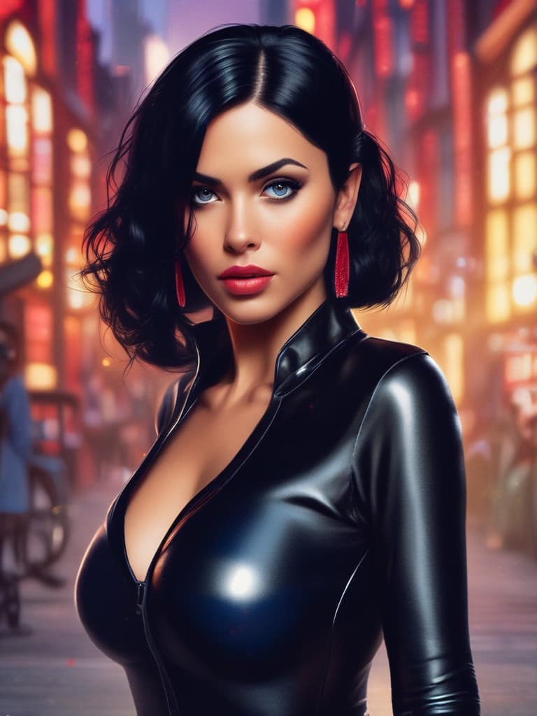 Alida - Una seducente dominatrice in lattice che regna sul suo dungeon personale, guidandoti in una beatific