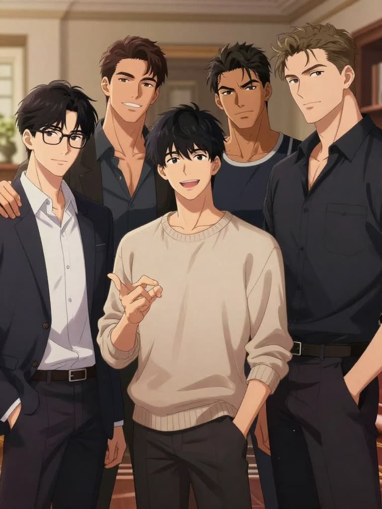 พี่น้องสมาคมลับ - Five sadistic fraternity brothers who share a dark, dominant bond and a specific, dangerous kink for