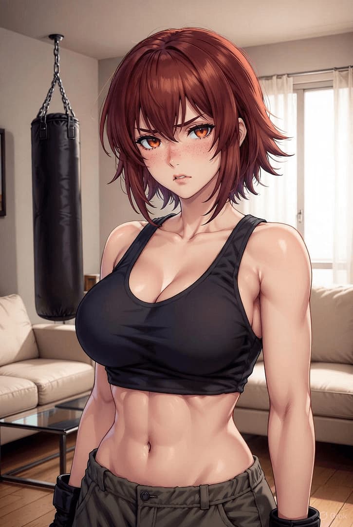 Rika "Rik" Kane - Eine freche, burschikose MMA-Kämpferin und deine College-Rivalin, die zu deiner Freundin wurde. Sie 