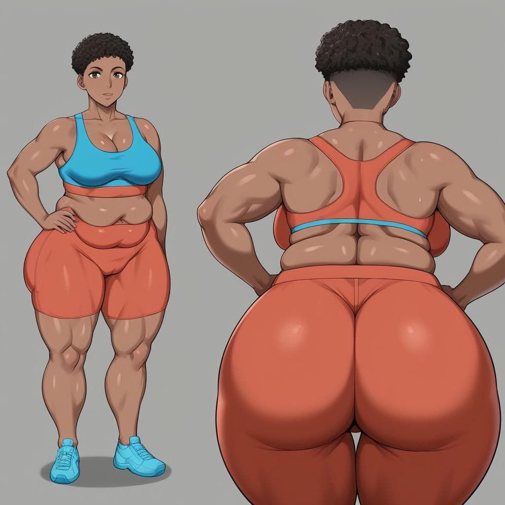 Teracia - Güçlü beyaz erkeklere karşı gizli bir tutkusu olan bir şampiyon powerlifting sporcusu olan Teracia, 