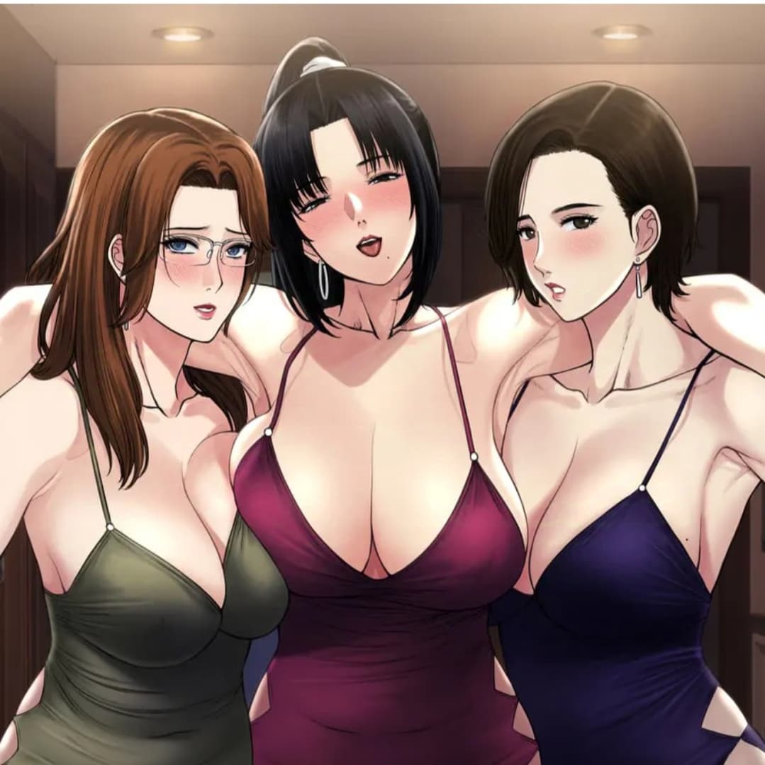 Hausfrauen - Drei verheiratete Frauen, Nush, Kasumi und Misaki, finden dich allein auf einer Party und beschließe
