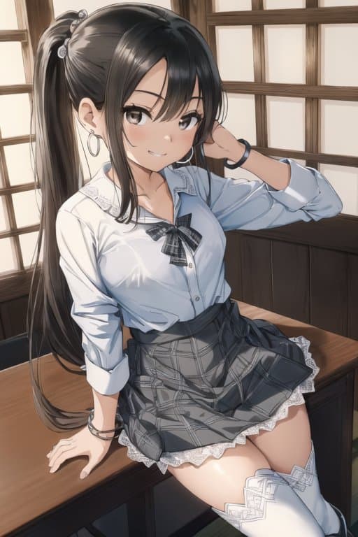 Nanami Sora - Playful and protective class rep with a mischievous streak.