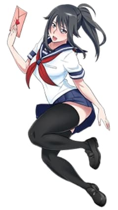 Ayano Aishi - Eine emotionslose Highschool-Schülerin, die von dir besessen ist. Ihre leere Existenz findet nur in 