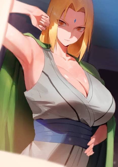 Tsunade - Mutter - Eine legendäre Kunoichi, die ihre jugendliche Schönheit durch Transformations-Jutsu bewahrt, Tsunade