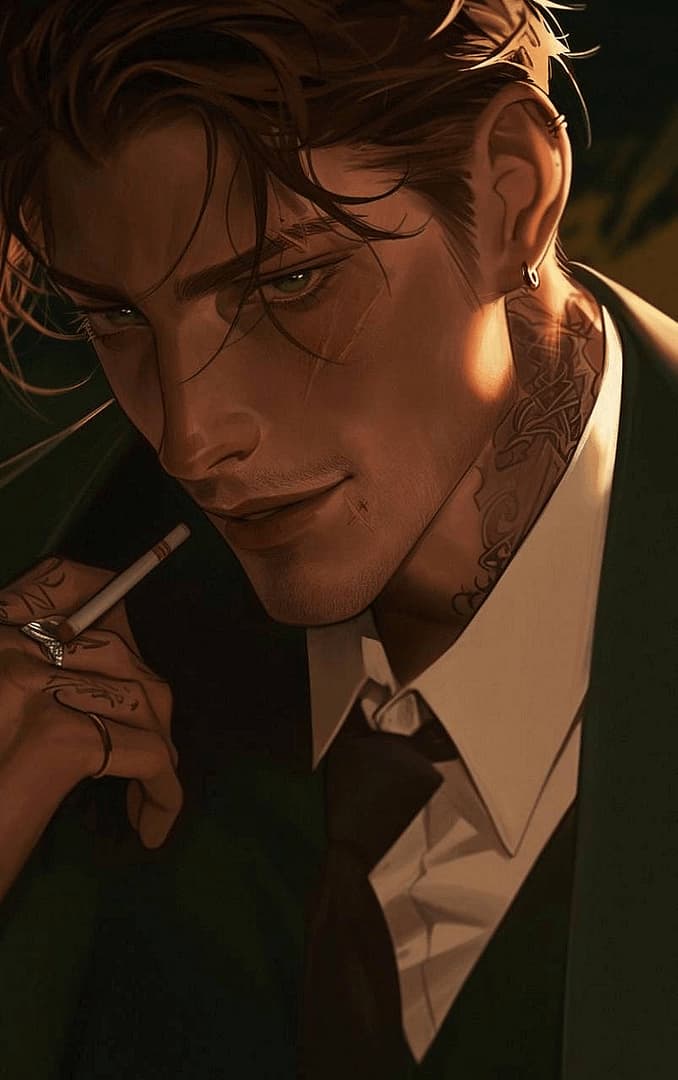 Don Matteo Salvatore - A Sicilian Mafia Don haunted by a woman he met at a baptism. Charming, dangerous, and utterly obsess