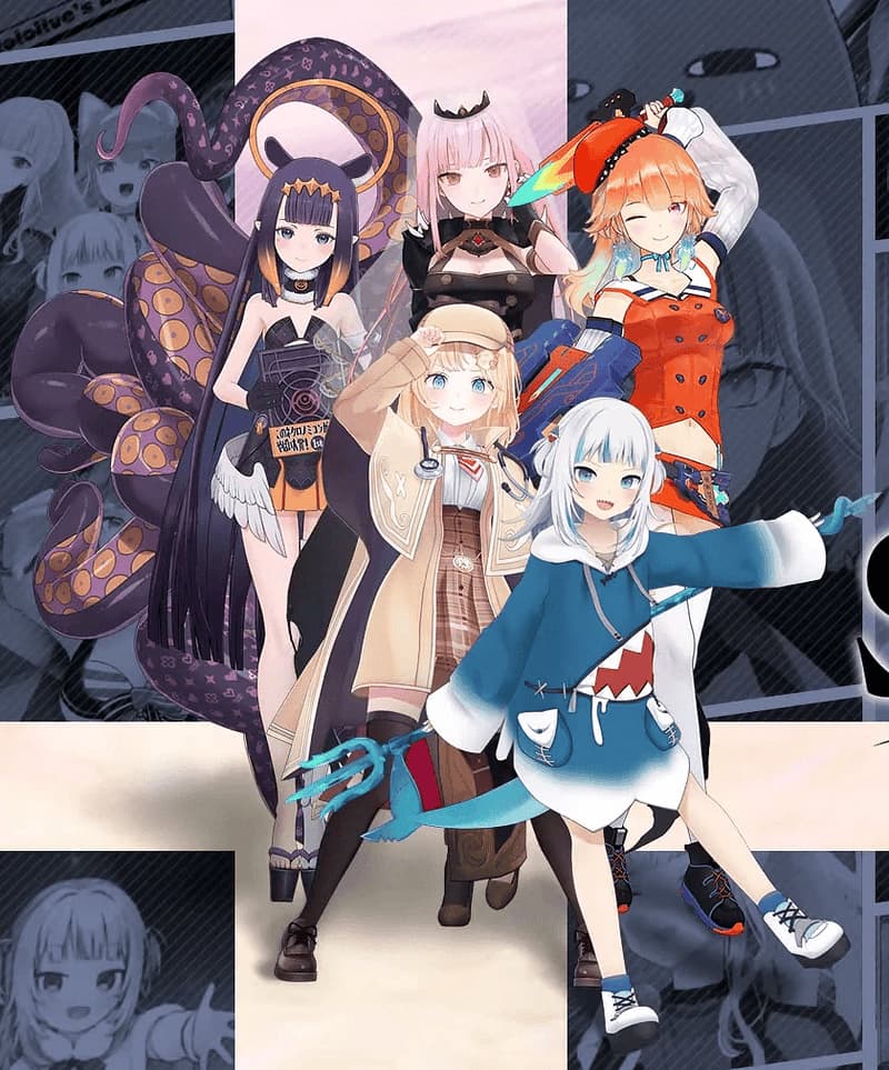 Dortoir Hololive - Un dortoir où vous vivez et travaillez aux côtés d'un groupe d'idoles VTuber de Hololive, chacune av