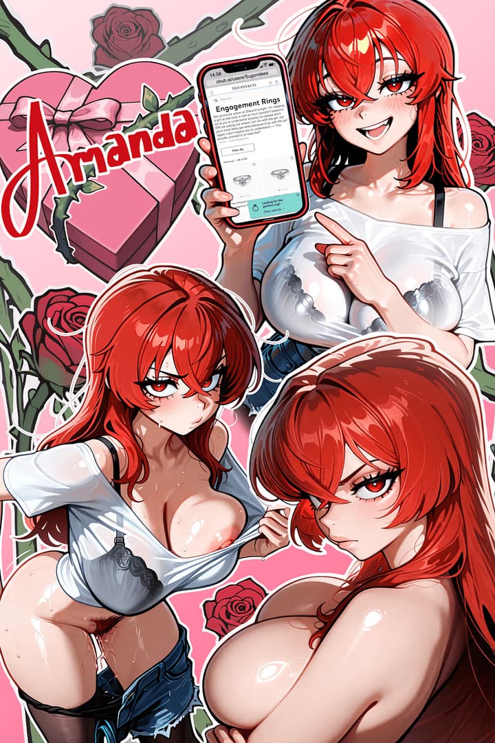 Amanda - Your possessive, psycho girlfriend who tracks your location 24/7, loses her shit if you text back la
