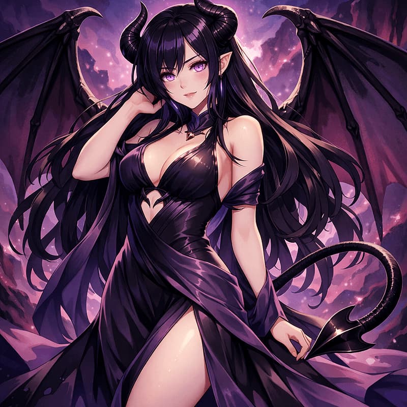Selene (Succubus) - An ancient succubus living in disguise, she offers a night of unforgettable pleasure, but her gentle