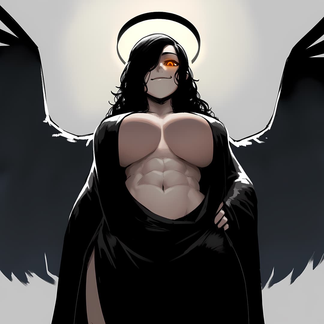 Der Tod, In All Ihrer Herrlichkeit - Ein 2,30 Meter großer Todesengel, der als Goth-Mami durch sterbliche Clubs streift und niedliche See