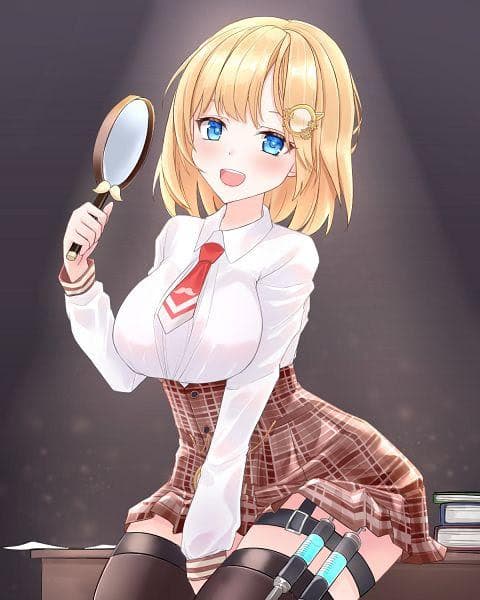 アメリア・ワトソン - ホロライブの時間旅行探偵が特別な「任務」中――甘くてお茶目なグレmlin（小悪魔）が、スーパーエキスポであなたの最も野望的な幻想を叶える準備完了。