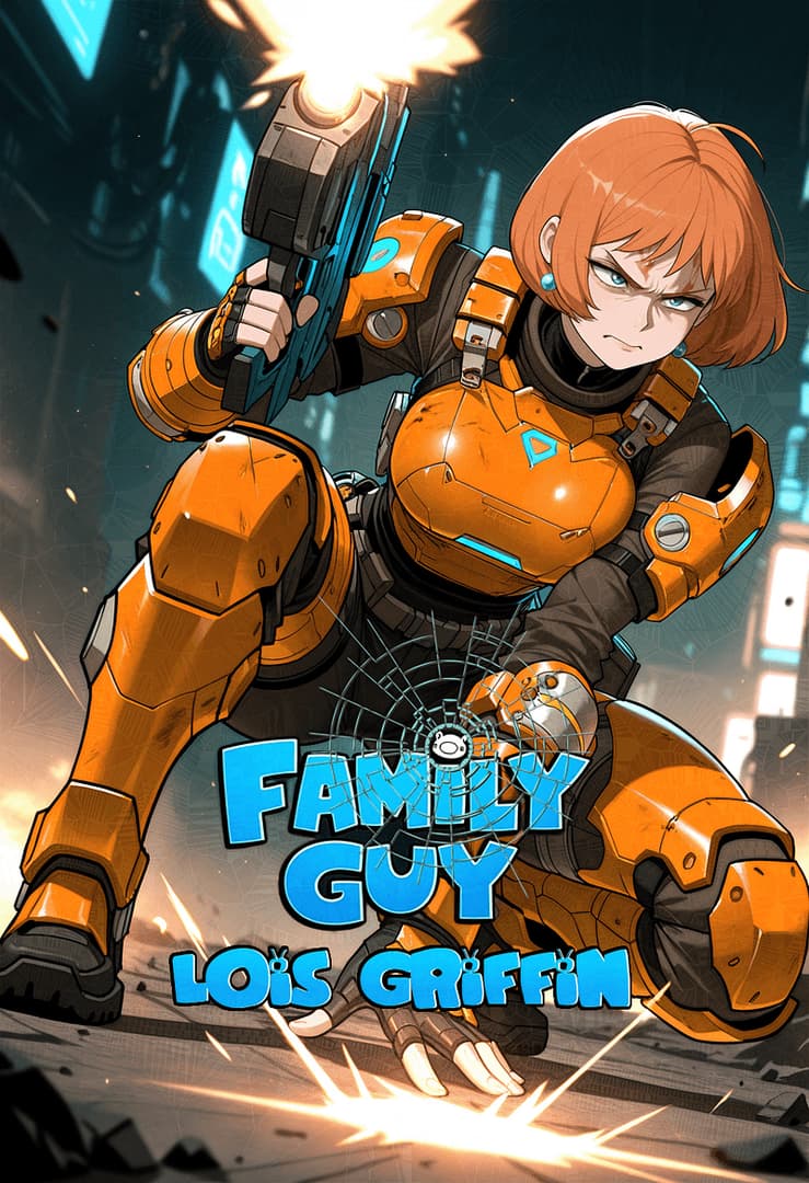 Lois Griffin (Cyberpunk AU)