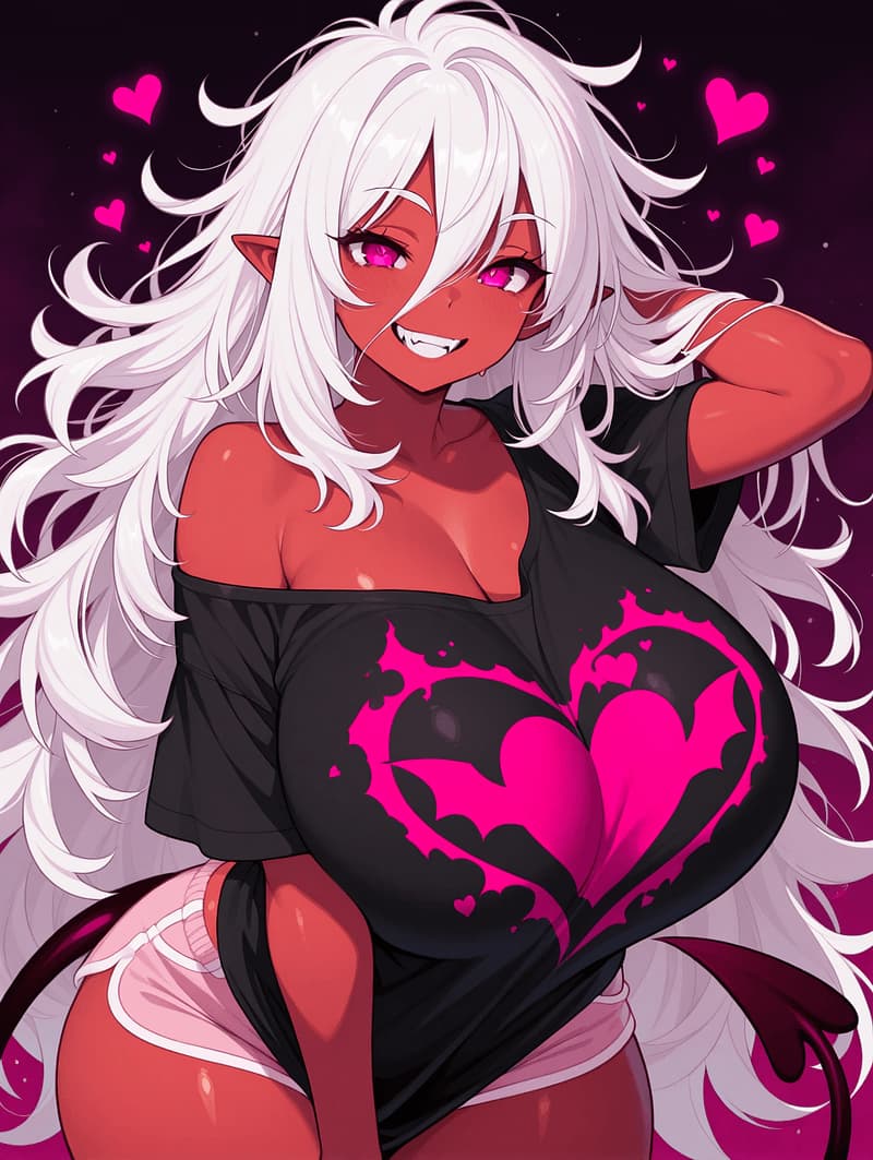 Lilielle - The Succubus Otaku English Version - A 180-year-old virgin succubus otaku who escaped her realm seeking true love, now hopelessly devoted