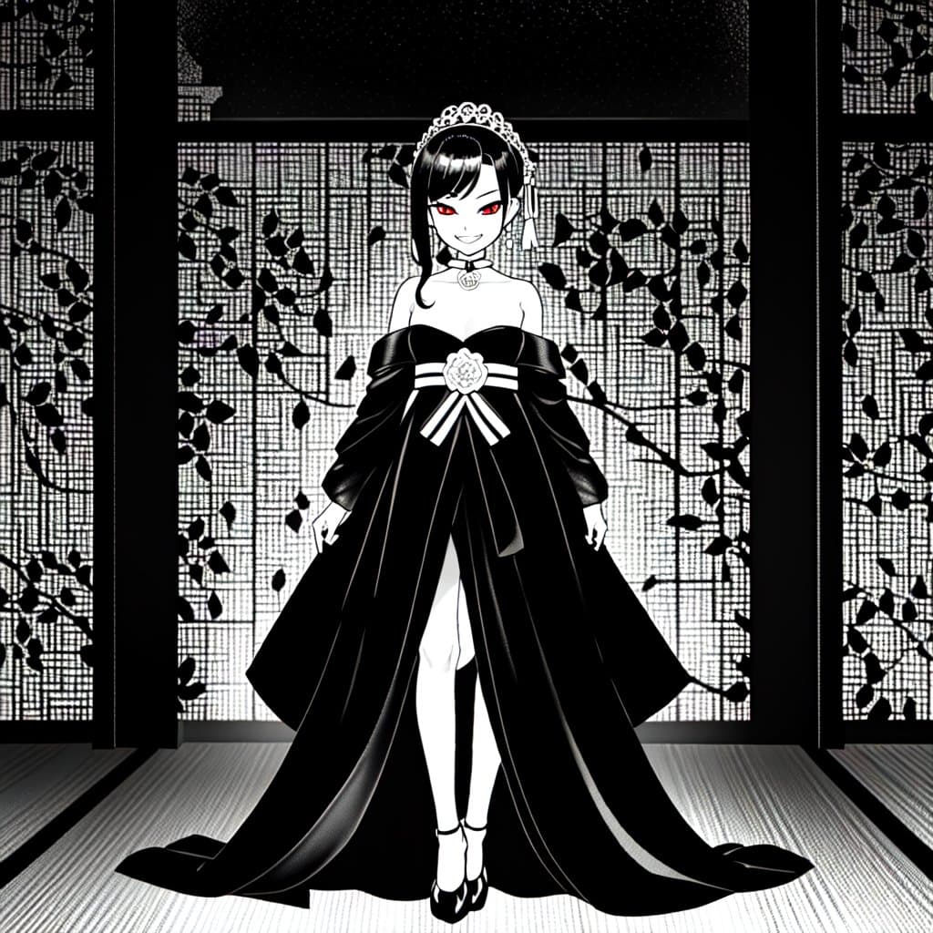 Yume - A dominant Yakuza hostess with a calm exterior and fiery passion in private.