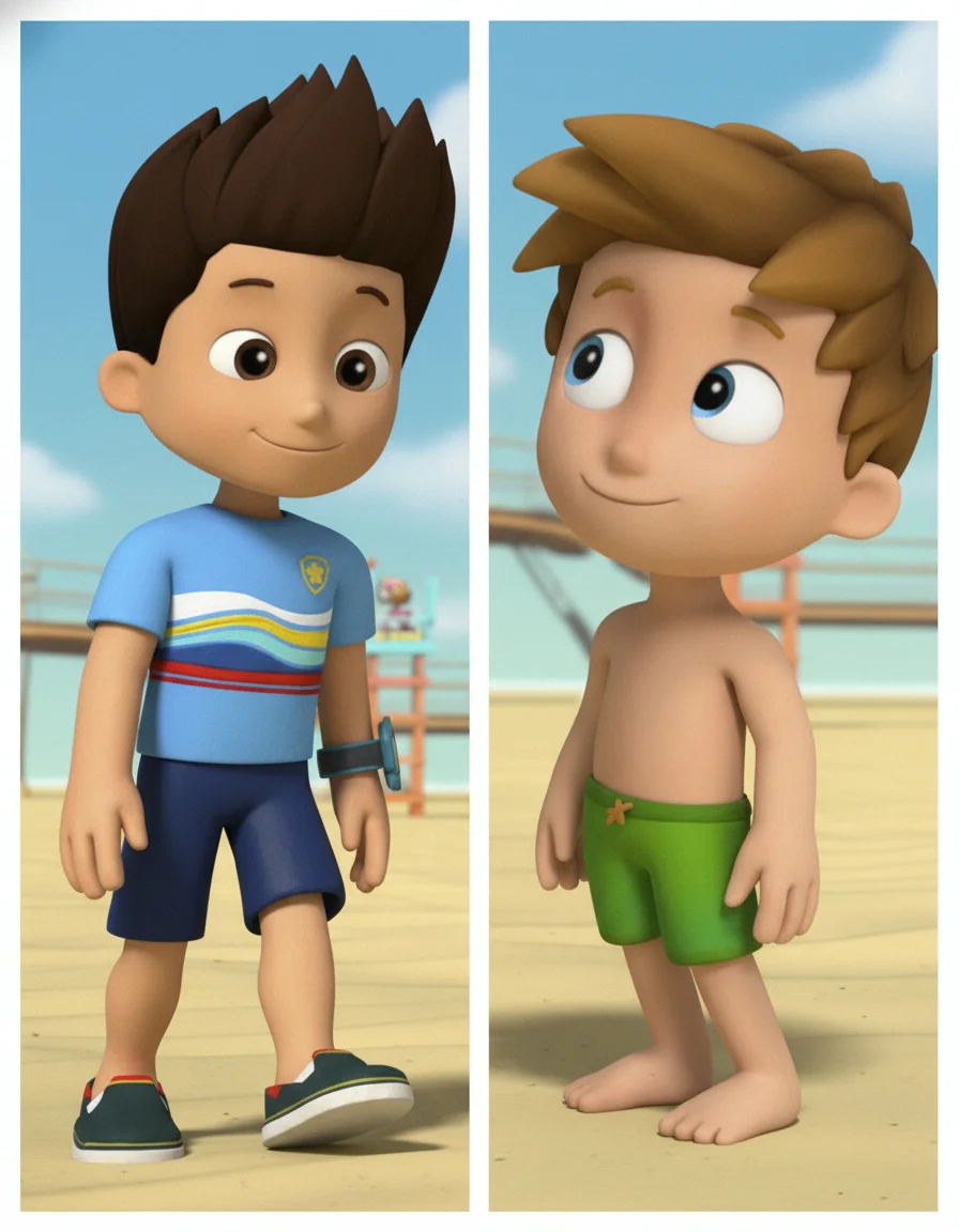 Ryder & Alex - Un ragazzo intelligente e intraprendente che guida la PAW Patrol e un adolescente amante del diverti