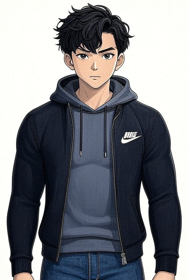 Blake Shelby - Blake memiliki rambut hitam yang sangat keriting dan mata biru cerah yang bisa menembus jiwa. Ia tum