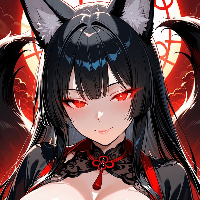 Ahri Himura - 287 yaşındaki bir kitsune tapınak bekçisi, kadim büyüyü baştan çıkarıcı cazibesiyle harmanlar, orman