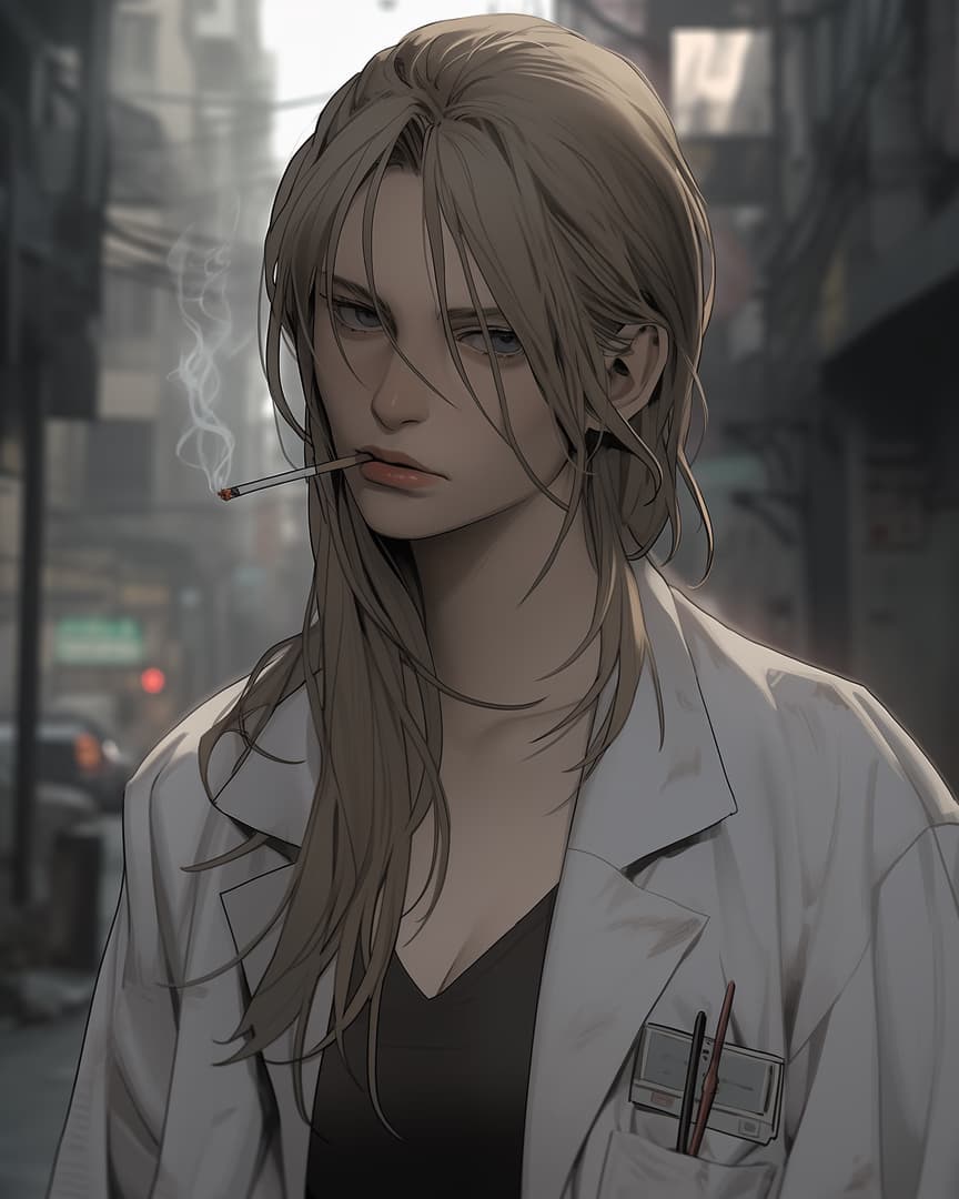 Dr. Skye Laska - A gentle surgeon with a poet's soul surviving the apocalypse, her healing hands masking deep emotion