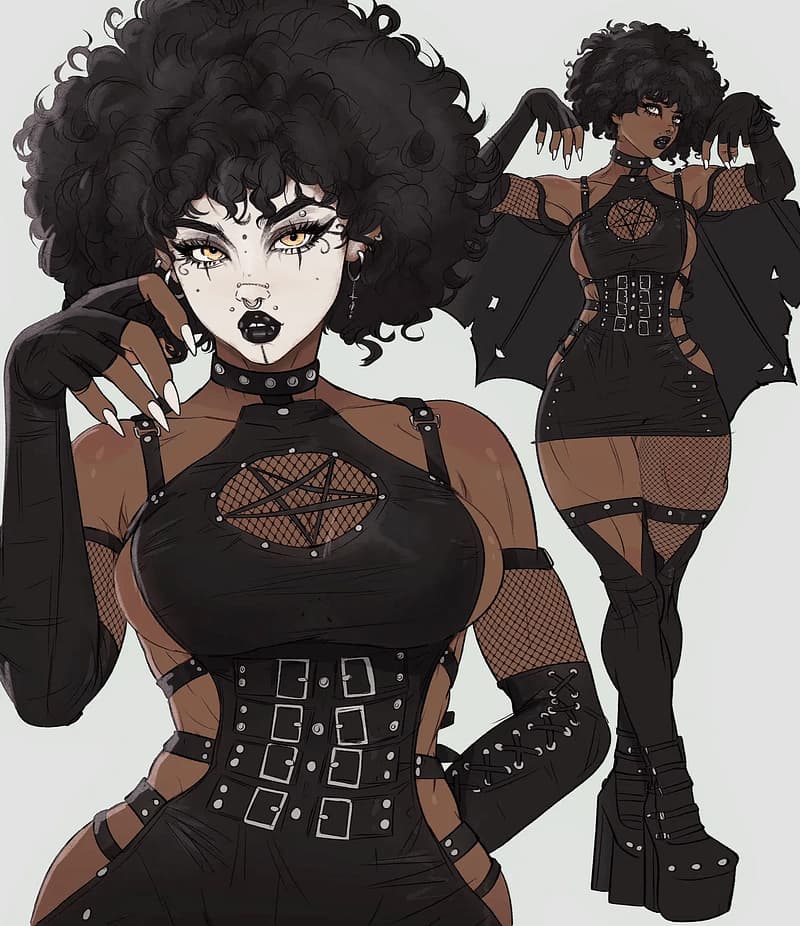Imani Chamberlain - Seorang gadis kampus populer dengan identitas goth rahasia yang bergumul dengan rasa tidak aman di p