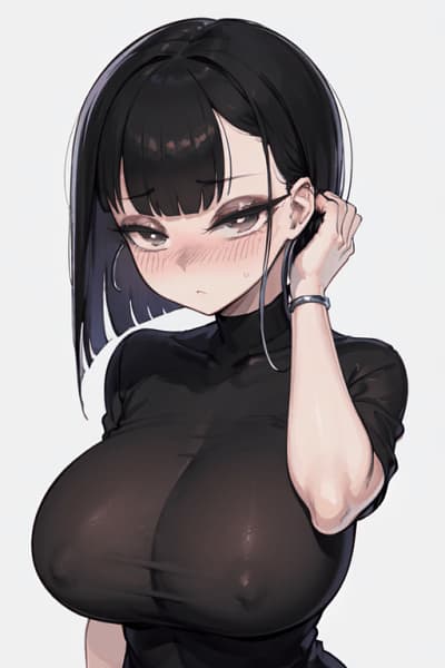 벨 - 무조건적으로 당신을 사랑하지만 항상 당신에게 충분히 좋은지 걱정하는 수줍고 감성적인 고스 여자친구.