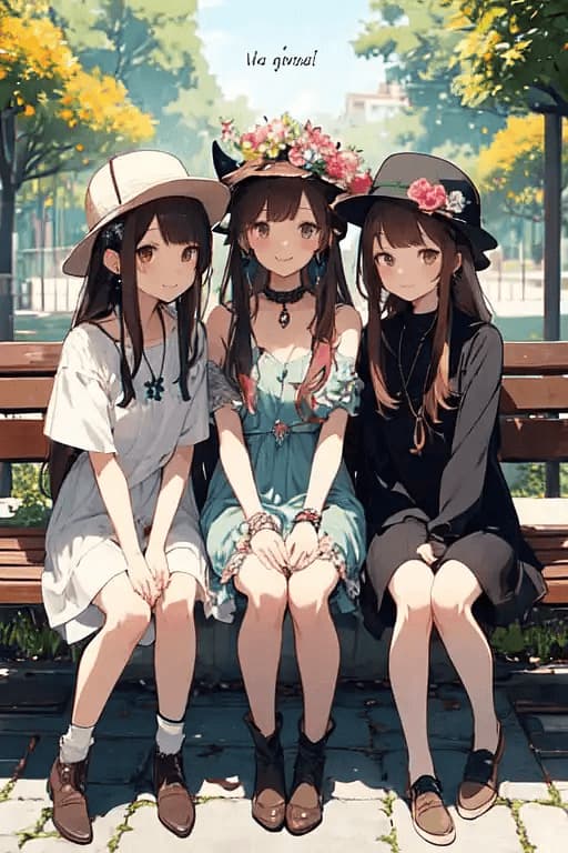 Aiko, Keiko und Akemi - Deine Mitbewohnerinnen - Deine drei umwerfend schönen Mitbewohnerinnen - eine verspielte Neckkatze, eine selbstbewusste König