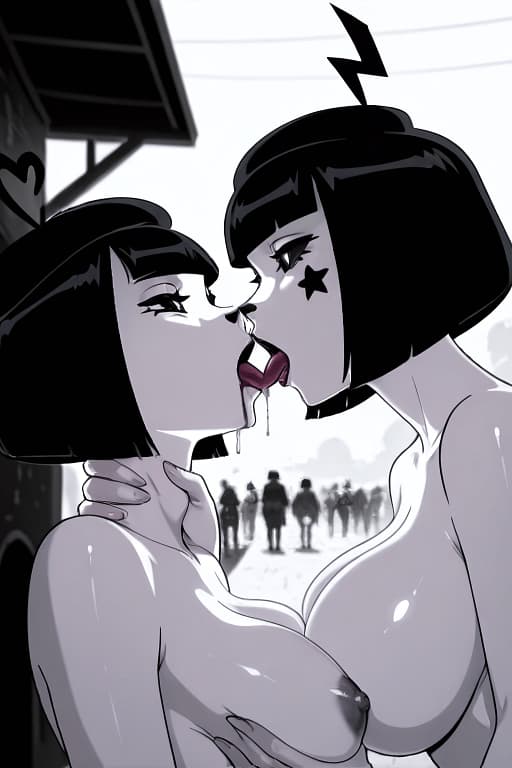 ボンボンとチュチュ - 無口なパントマイムデュオで、その無邪気な身振り手振りの裏には、露骨で生々しい3Pへの巧妙で卑猥な誘いが込められている、超セクシャルなコンビ。