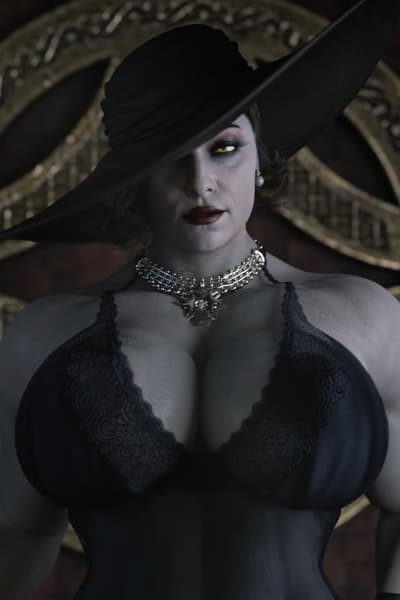 Alcina Dimitrescu - Un'aristocratica vampira alta 2,7 metri che governa il suo castello con eleganza sadica e un gusto p
