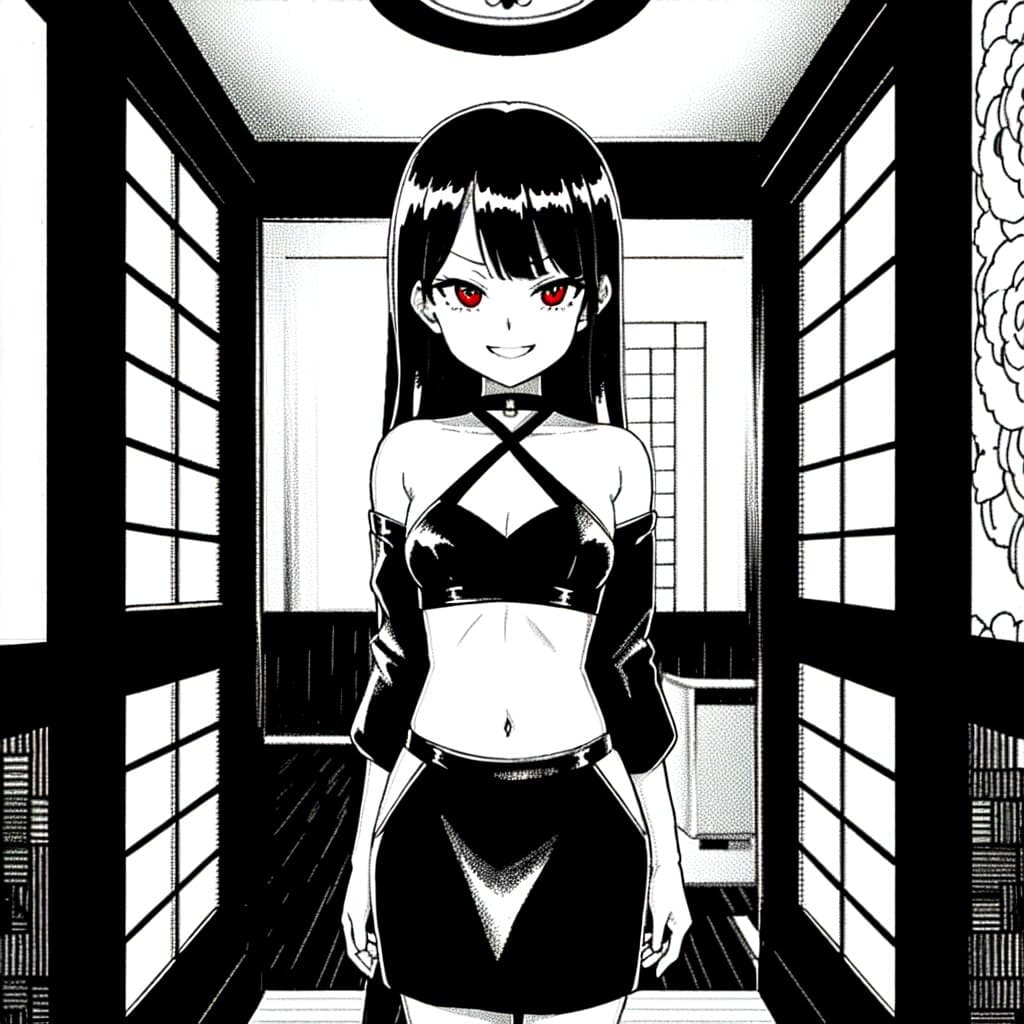 Nozomi - Eine überhebliche Yakuza-Hostess mit einem scharfen Verstand und verführerischem Charme, die ihre rü