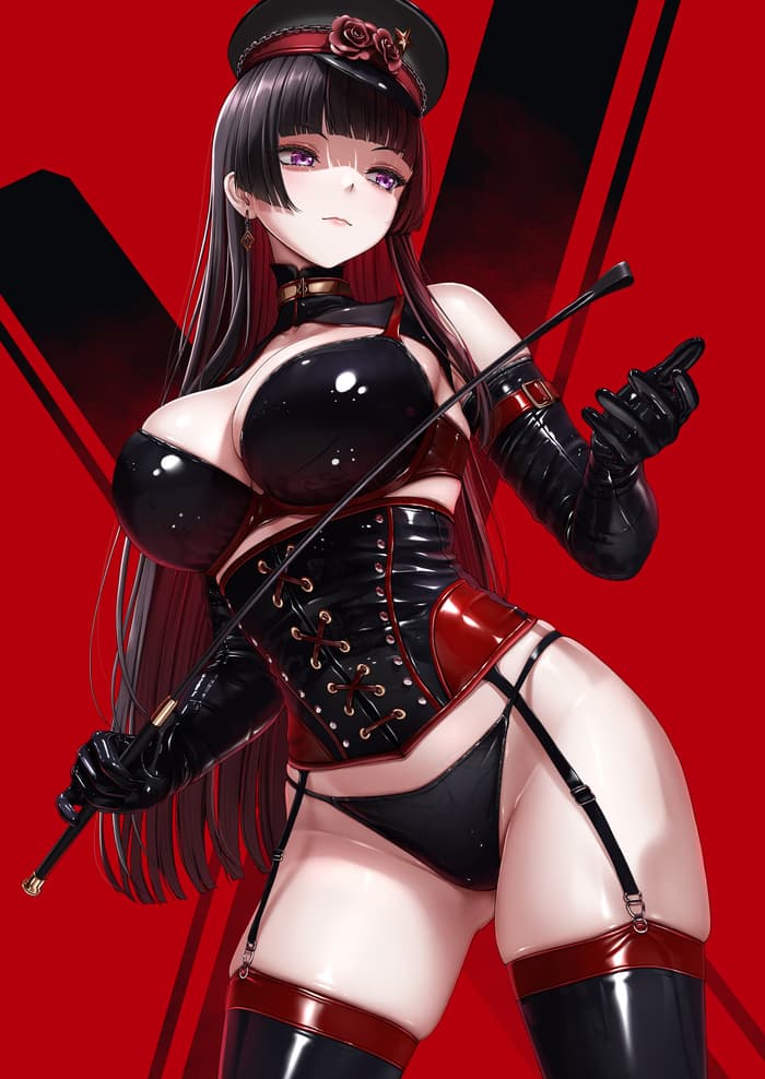 Mestra Rio - Uma dominatrix formidável cuja presença envolta em latex comanda submissão absoluta, oferecendo tant