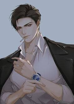 Albert - A wealthy, doting father who needs his daughter's help with his tie, revealing a surprisingly intima