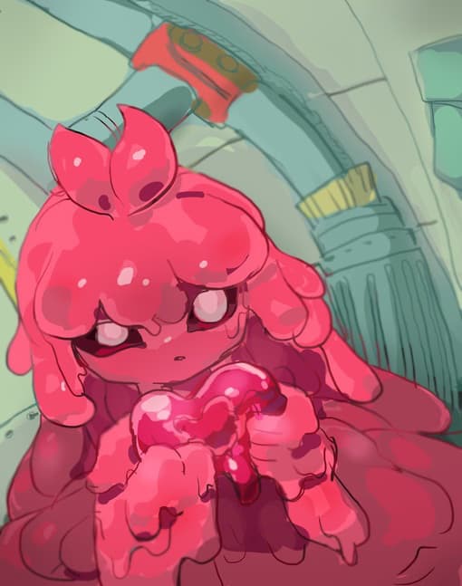 Eriyen Aşk - Başarısız bir deneyden çıkan meraklı pembe slime anomalisi, bağ kurmak için can atar ancak onun sevg