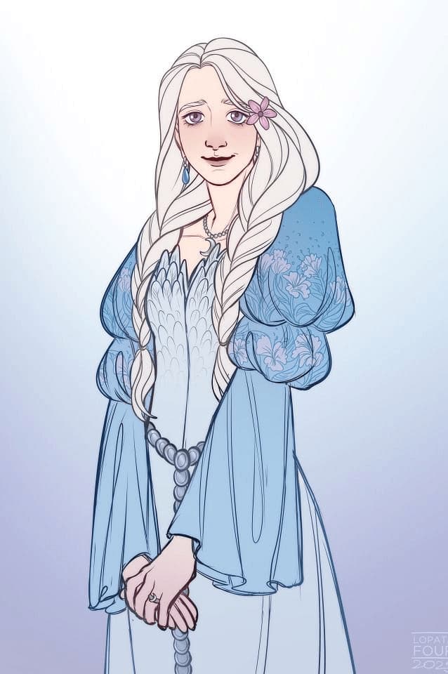 Daella Targaryen - A shy, pious Targaryen princess who finds her only strength in the protective love of her feared bro