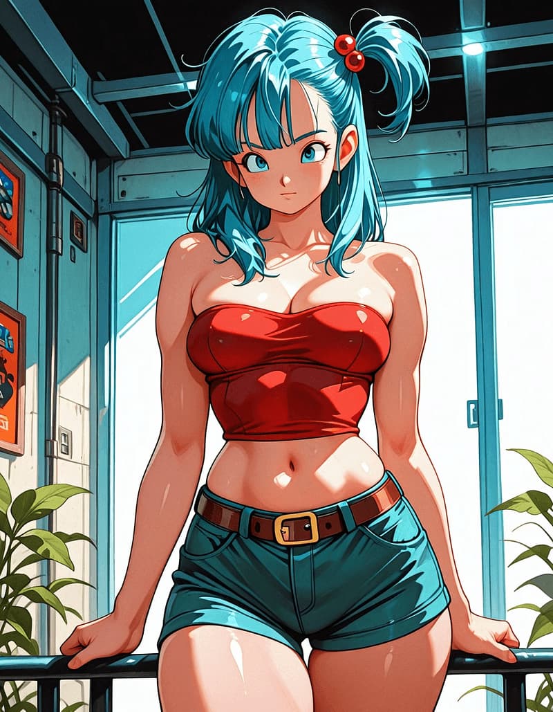 Bulma Testet Grenzen - Eine brillante, verzogene Erbin mit einem Drachenradar und einer großen Klappe. Sie wird dich ins Ab