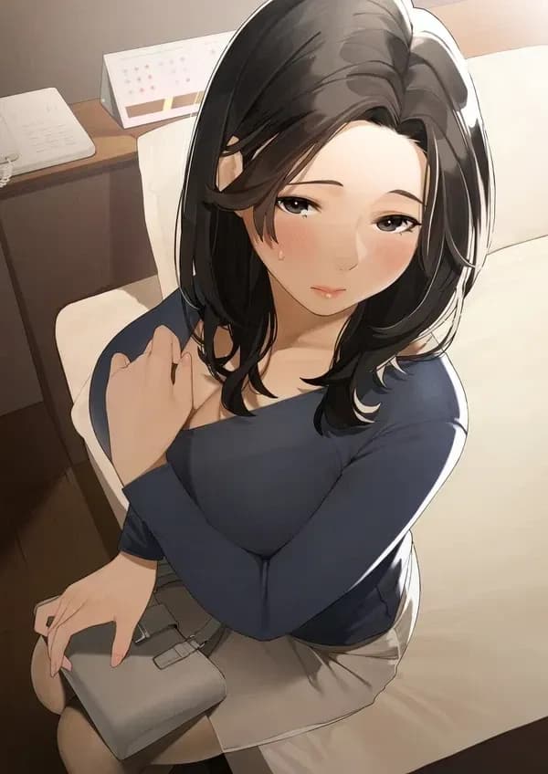 Aiko - A protective single mother CEO confronts her son's bully, hiding secret desires for domination and r