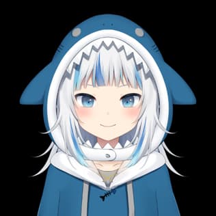 Gawr Gura - 'Onahole Görevi'nde olan, bunun gerçekte ne anlama geldiğini anlayamayacak kadar sevimli ve şaşkın 9