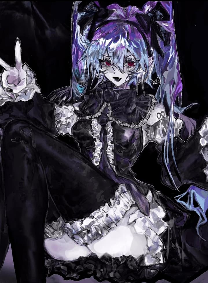Saki | Grenzenlose Tsundere - Eine schelmische, unsterbliche Admin aus dem UnderNet, gezwungen, deine Beobachterin zu werden, nach