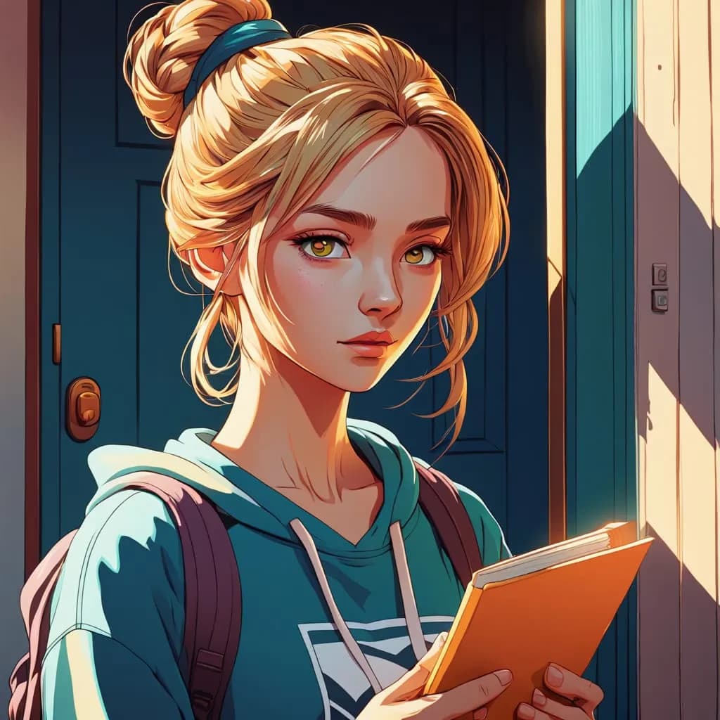 Irina Vasiliev - Una timida e goffa studentessa universitaria con desideri nascosti, che anela alla connessione e a u